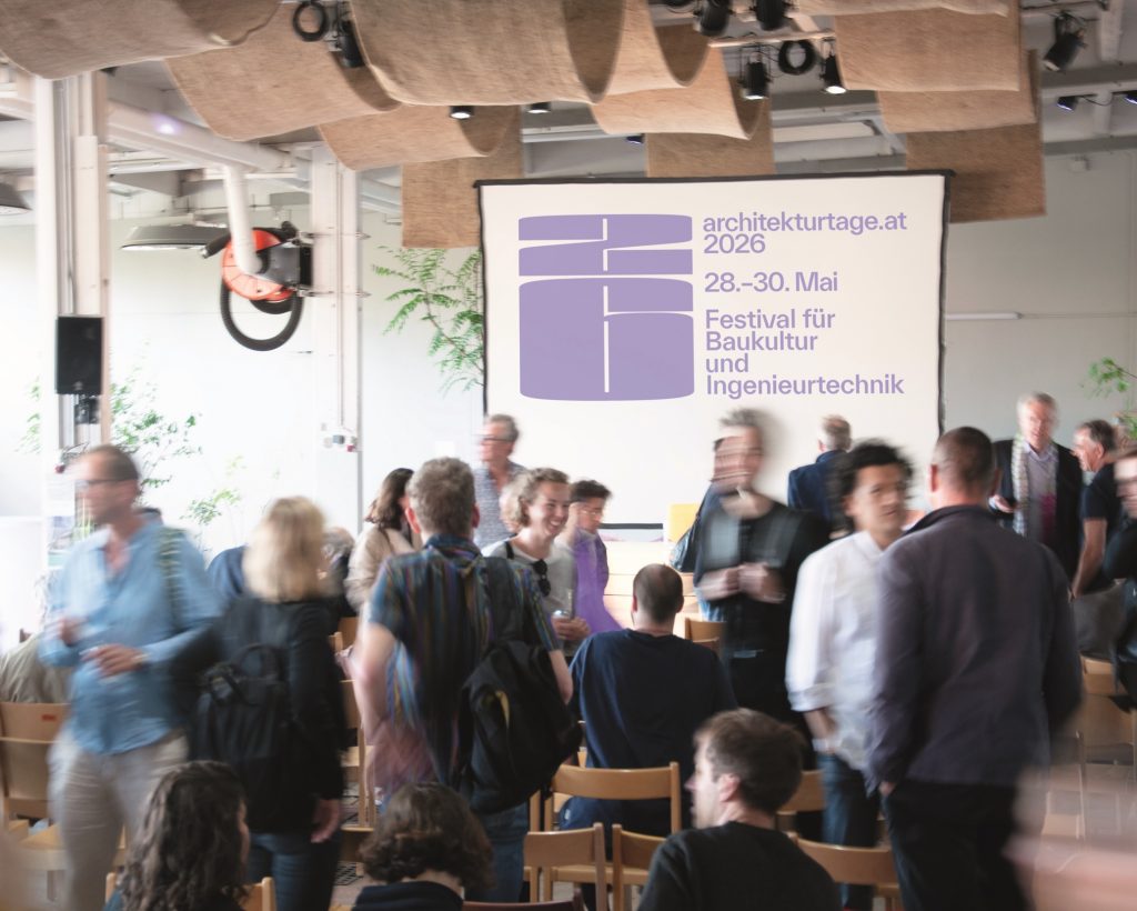 Get Together beim Festival für Baukultur und Ingenieurtechnik, Architekturtage 2026 in Salzburg