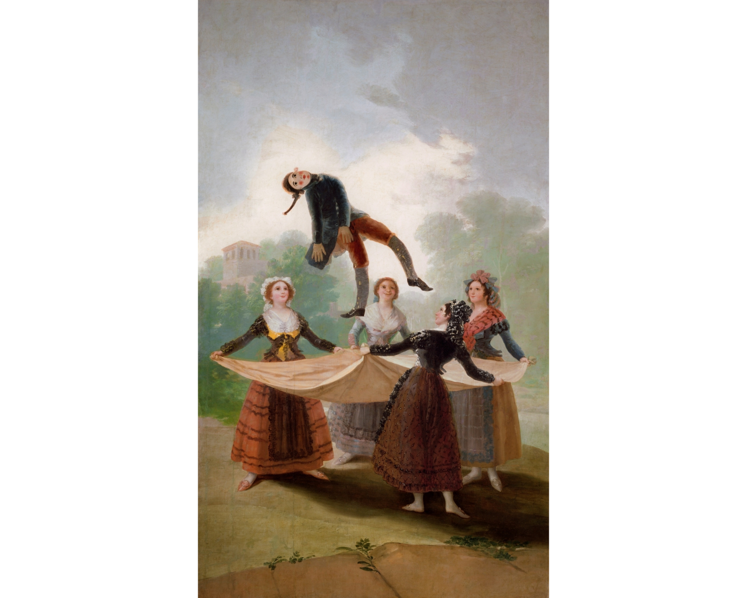 Francisco de Goya y Lucientes, The Straw Manikin, 1791–1792, oil on canvas, 160 x 267 cm, Madrid, Museo del Prado.
