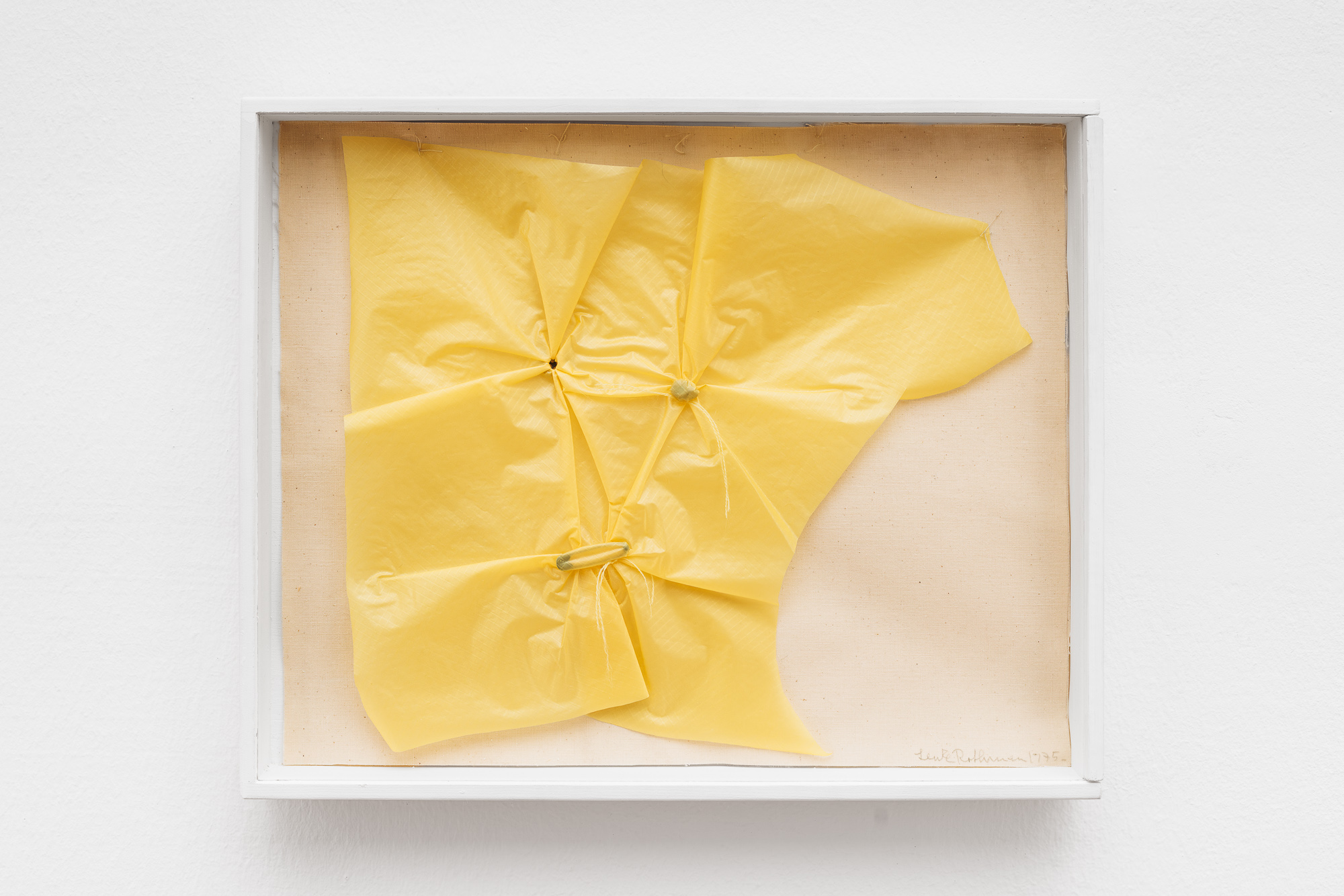 Lenke Rothman: Gult ansikte (1977), Bild: courtesy to the artist and Croy Nielsen, Vienna, Foto: kunstdokumentation.com